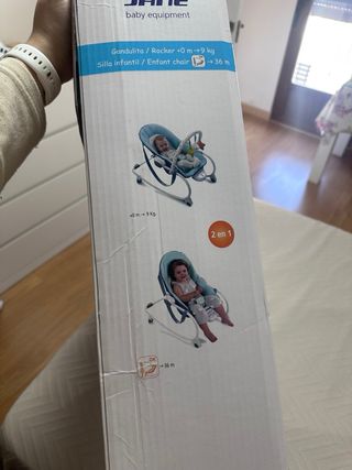 Silla bebé con música y vibración