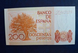 Billete 200 Pesetas España 1980