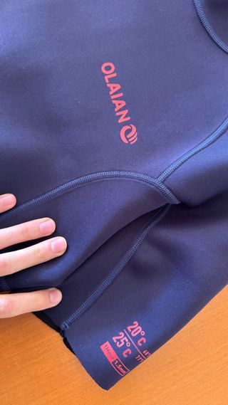 Neopreno corto OLAIAN azul marino