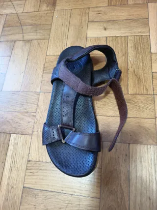 Sandalias Kangaroos Piel Marrón Hombre