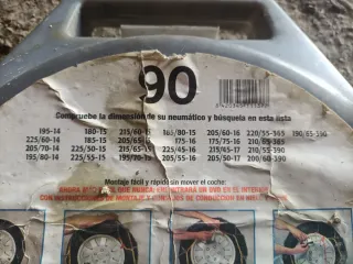 Cadenas para nieve 90