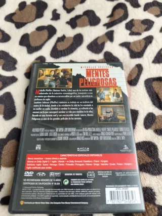 DVD Mentes Peligrosas Michelle Pfeiffer
