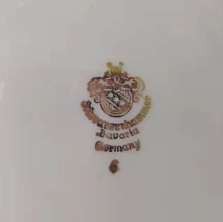 Set per 6, Piattini e piatto Dolce - Bavaria