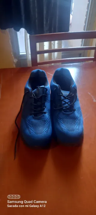 Zapatos de seguridad azules