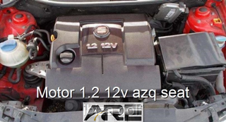 Motor 1.2 12v azq seat ibiza golf.