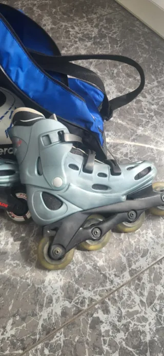 Botas de patinar con bolsa