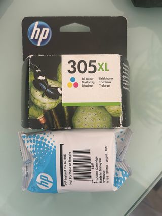 2 Cartuchos Tinta HP 305XL Tricolor