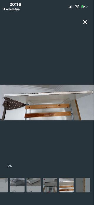 Cama Diván BRIMNES de Ikea Blanca