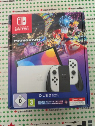 Nintendo Switch OLED Blanca