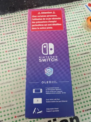 Nintendo Switch OLED Blanca