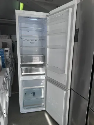 Nevera combi LG blanca con garantía transporte