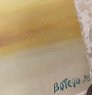 Cartel Toros Sevilla 1999 Botero