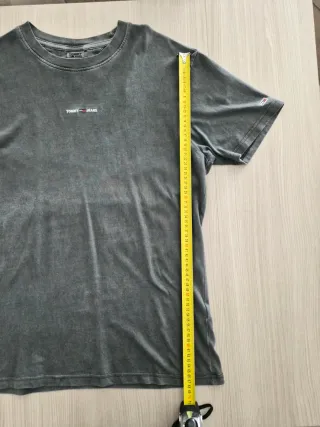 T-shirt Tommy Jeans grigia