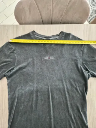 T-shirt Tommy Jeans grigia