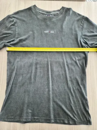 T-shirt Tommy Jeans grigia