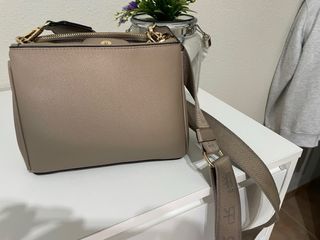 Bolso beige mujer
