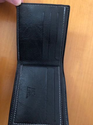Cartera hombre piel