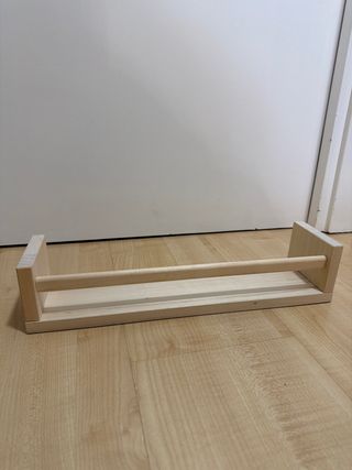 Scaffale in legno per spezie Bekvam Ikea