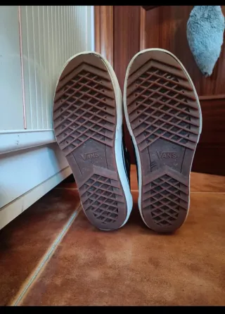 Vans Sk8-Hi Plataforma Negro/Blanco