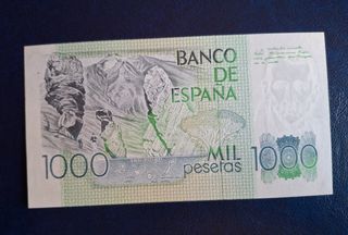 Billete 1000 pesetas SUN SERIE Banco España 1979