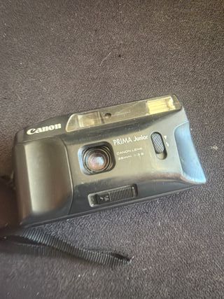 Canon Prima Junior Cámara Analógica Negra