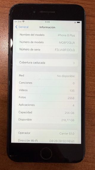 iPhone 8 Plus - 256GB
