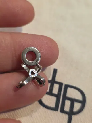 Colgante Cruz Infinito Plata