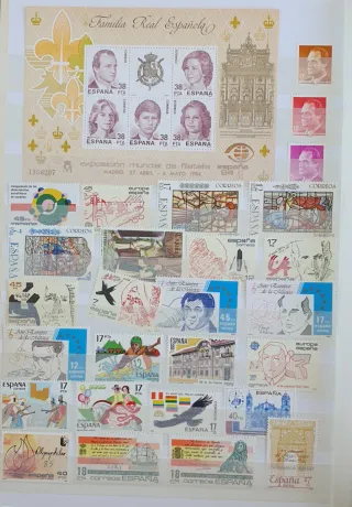 Lote de sellos de España