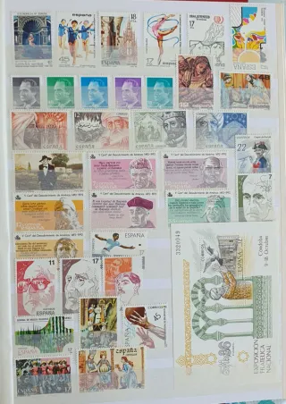 Lote de sellos de España