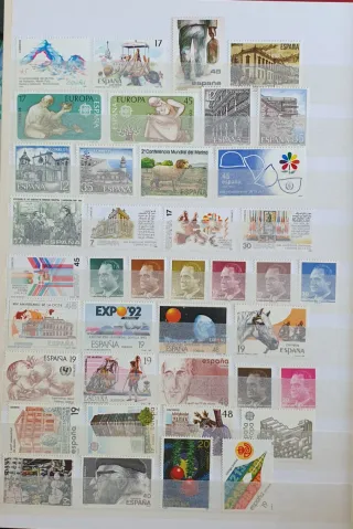 Lote de sellos de España