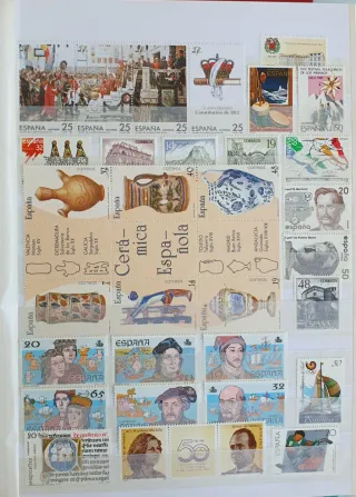 Lote de sellos de España