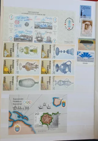 Lote de sellos de España