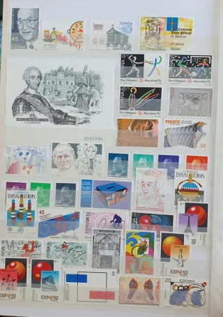 Lote de sellos de España