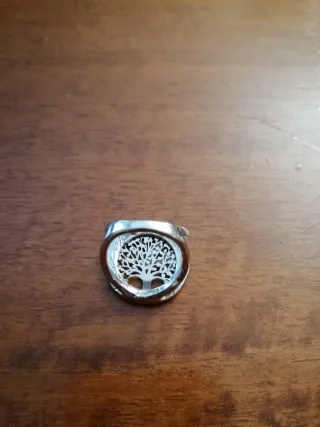 Anello Albero della Vita con Cristalli