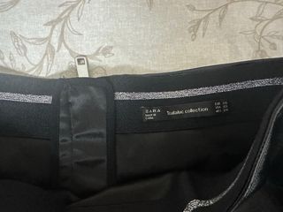 Falda mini efecto charol