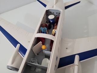 Avión de Pasajeros y Mercancías de Playmobil