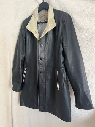 Chaqueta Cuero Marco Piel Vintage Talla