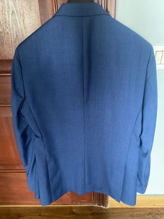 Traje Mango Man Slim Fit Azul Talla 40