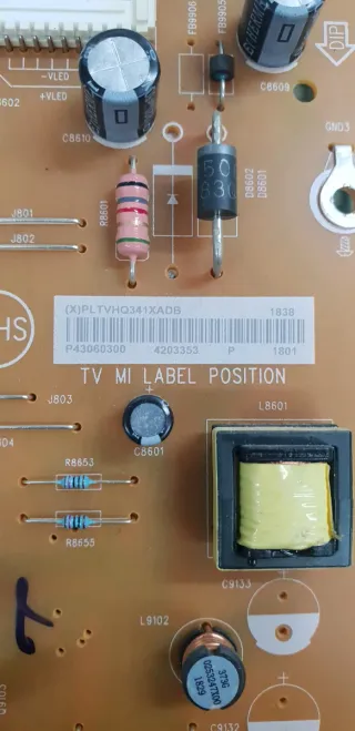 Placa Fuente TV LG 43LK5000PLA