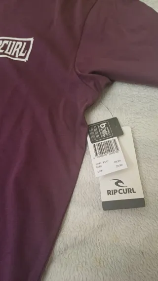 Camiseta Rip Curl Talla S, nueva con etiquetas.