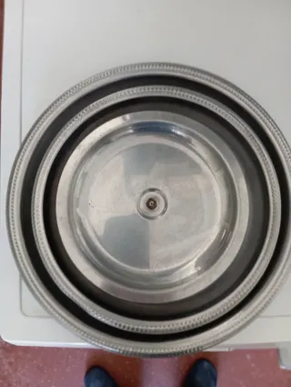 Frutero alpaca 3 bandejas