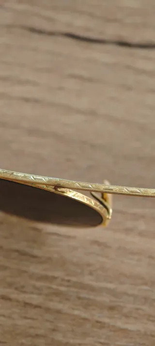 Gafas de Sol Ray-Ban Vintage Doradas