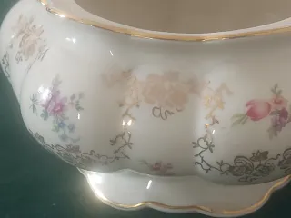 Ciotola in porcellana decorata