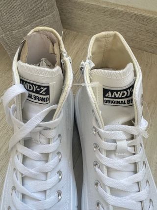 Zapatillas ANDY-Z Blancas Talla 40