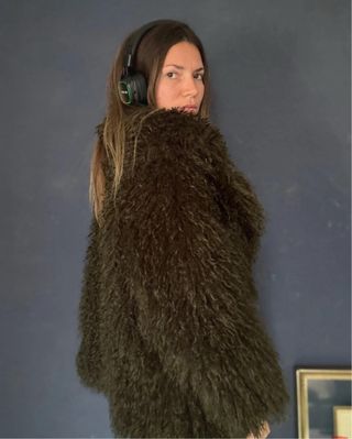 Abrigo verde talla S