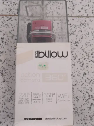 Cámara Deportiva Billow 360 Sumergible 16MPX
