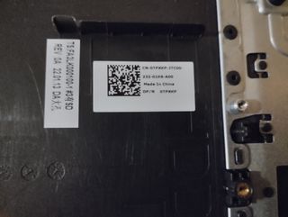 REPOSAMANOS + TECLADO PORTÁTIL DELL VOSTRO 3510