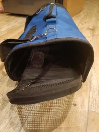 Transportín tela perro/gato pequeño