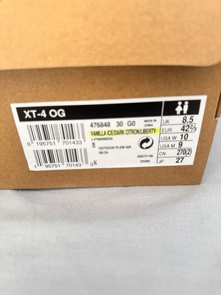 Zapatillas trail-running SALOMON XT-4 OG