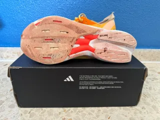 Adidas Adizero Adios 8 Hombre Naranja/Amarillo